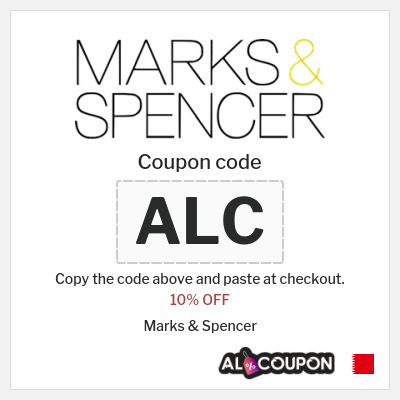 Coupon for Marks & Spencer (ALC) 10% OFF