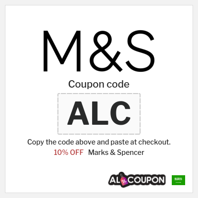 Coupon for Marks & Spencer (ALCPN) 10% OFF