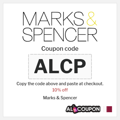 Coupon for Marks & Spencer (ALCP) 10% off