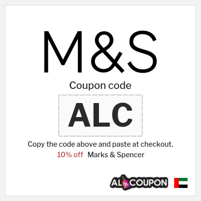 Coupon for Marks & Spencer (ALC) 10% off