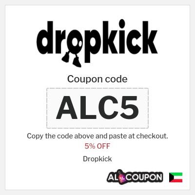 Coupon discount code for Dropkick 20% OFF