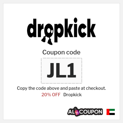 Coupon discount code for Dropkick 20% OFF