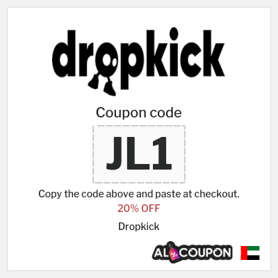 Coupon for Dropkick (JL1) 20% OFF