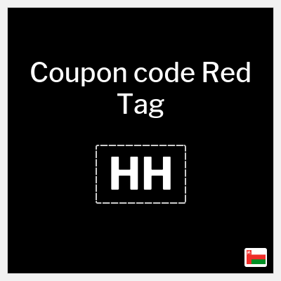 Coupon discount code for Red Tag 15% OFF