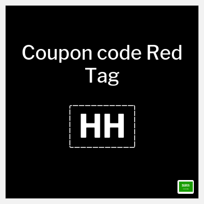 Coupon discount code for Red Tag 15% OFF