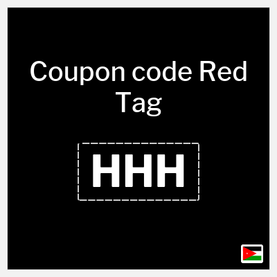 Coupon discount code for Red Tag 15% OFF