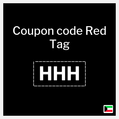 Coupon discount code for Red Tag 15% OFF