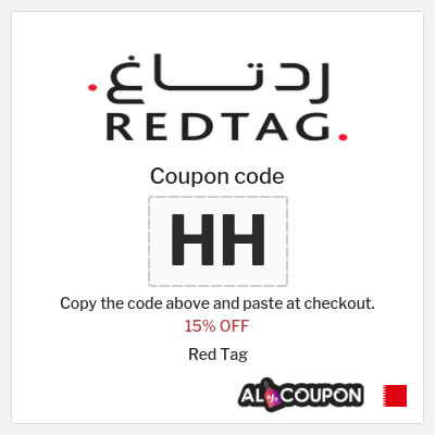 Coupon for Red Tag (HH) 15% OFF