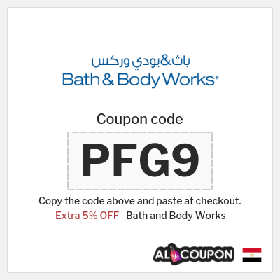 Coupon discount code for Bath and Body Works Up to 10% OFF