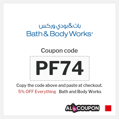 Coupon discount code for Bath and Body Works Up to 10% OFF