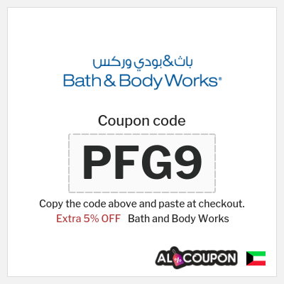 Coupon discount code for Bath and Body Works Up to 10% OFF