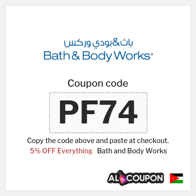 Coupon discount code for Bath and Body Works Up to 10% OFF