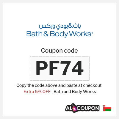 Coupon discount code for Bath and Body Works Up to 10% OFF