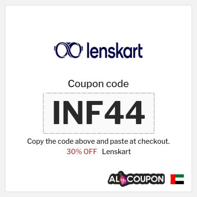 Coupon for Lenskart (INF44) 30% OFF
