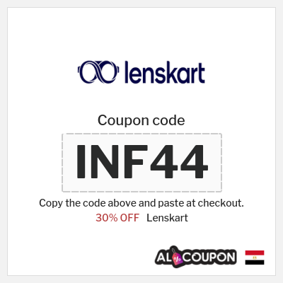 Coupon for Lenskart (INF44) 30% OFF