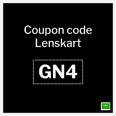 Coupon for Lenskart (GN4) Up to 50% off + Extra 30%