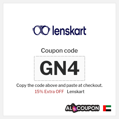 Coupon for Lenskart (GN4) 15% Extra OFF