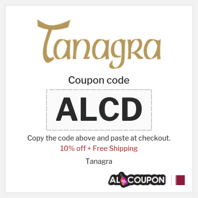 Coupon discount code for Tanagra 10% OFF