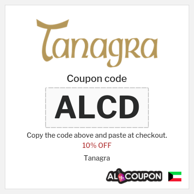 Coupon for Tanagra (ALCD) 10% OFF