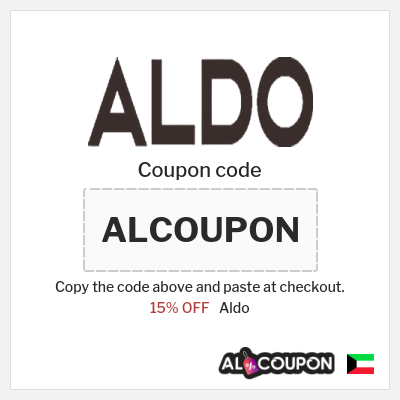 Coupon for Aldo (ALCOUPON) 15% OFF