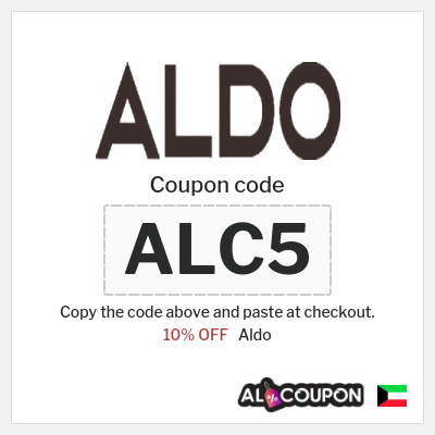 Coupon for Aldo (ALC5) 10% OFF