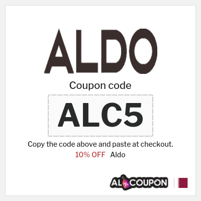Coupon for Aldo (ALC5) 10% OFF