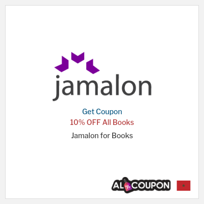 Coupon discount code for Jamalon for Books 10% Exclusive Coupon