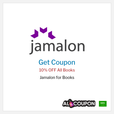Coupon discount code for Jamalon for Books 10% Exclusive Coupon