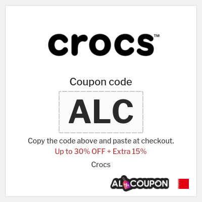 Crocs shop outlet coupon