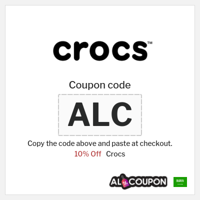 Coupon for Crocs (ALC) 10% Off