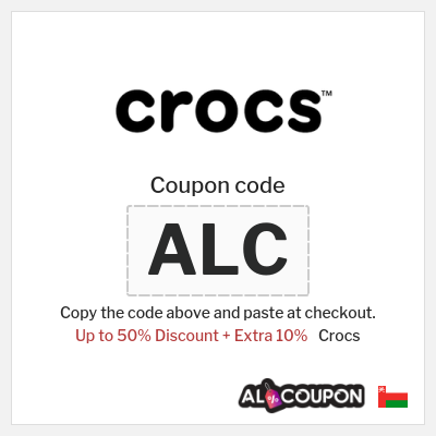 Crocs Coupon (ALC) Verified Crocs Discount Code 2025