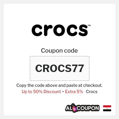Crocs Coupon (CROCS77) Verified Crocs Discount Code 2026