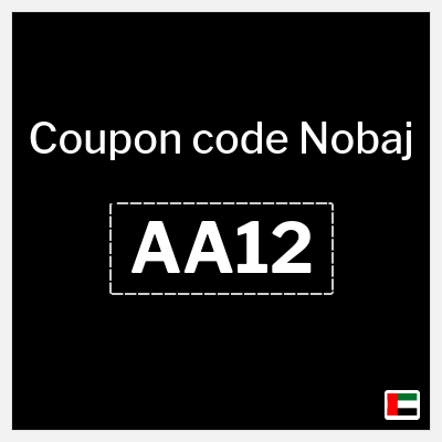 Coupon discount code for Nobaj Up to 110 Dirham OFF