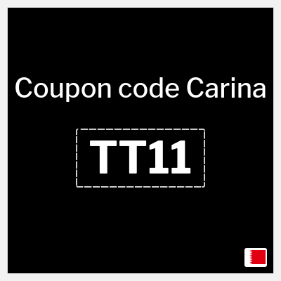 Coupon discount code for Carina 15% OFF