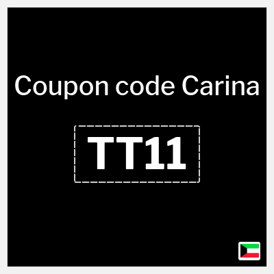 Coupon discount code for Carina 15% OFF