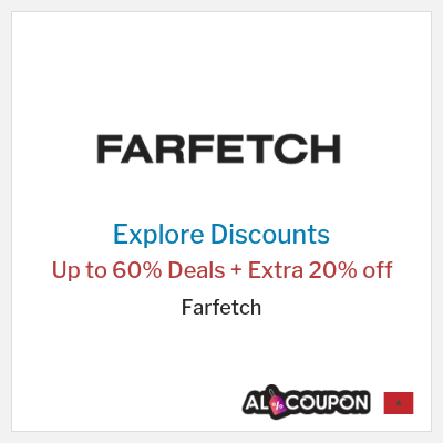 Sale for Farfetch Up to 60% Deals + Extra 20% off