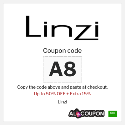 Coupon discount code for Linzi 15% OFF