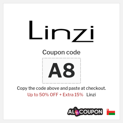 Coupon discount code for Linzi 15% OFF