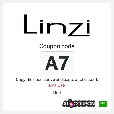 Coupon for Linzi (A7) 15% OFF