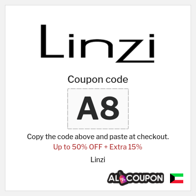 Coupon for Linzi (A8) Up to 50% OFF + Extra 15%