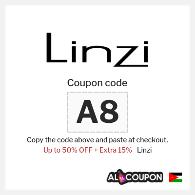 Coupon for Linzi (A8) Up to 50% OFF + Extra 15%