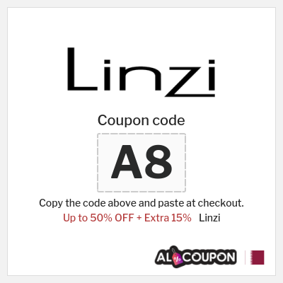 Coupon for Linzi (A8) Up to 50% OFF + Extra 15%