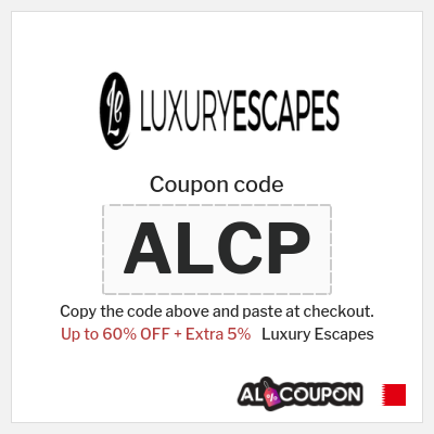 Coupon discount code for Luxury Escapes 5% OFF