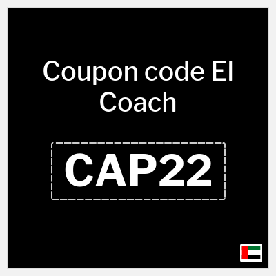 Coupon for El Coach (CAP22) 50% OFF