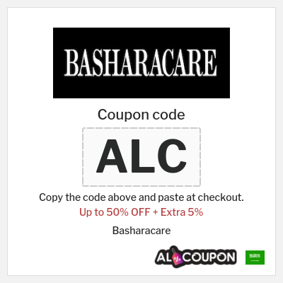 Coupon discount code for Basharacare 5% OFF