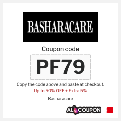 Coupon for Basharacare (PF79) Up to 50% OFF + Extra 5%