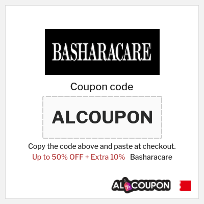 Coupon for Basharacare (ALCOUPON) Up to 50% OFF + Extra 10%