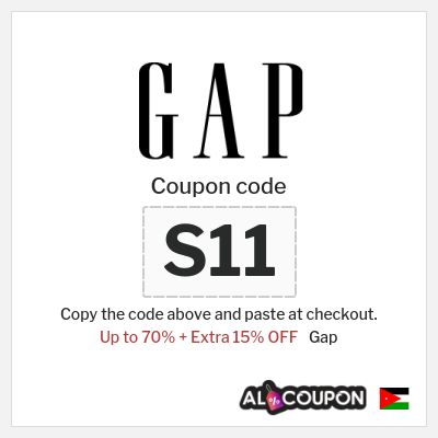Coupon discount code for Gap 15% Exclusive Promo Codes