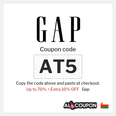 Coupon discount code for Gap 10% Exclusive Promo Codes