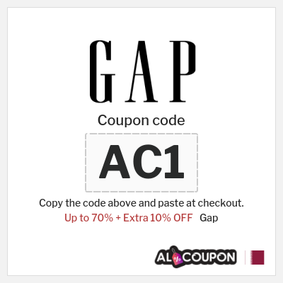 Coupon discount code for Gap 10% Exclusive Promo Codes